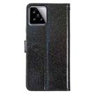 For Xiaomi 15 Glitter Powder Flip Leather Phone Case(Black) - 3