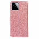 For Xiaomi 15 Glitter Powder Flip Leather Phone Case(Rose Gold) - 3