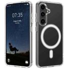 For Samsung Galaxy S25 5G MagSafe Magnetic Acrylic TPU Phone Case(Transparent) - 1
