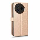 For Tecno Camon 30 Pro 5G Honeycomb Dot Texture Leather Phone Case(Gold) - 3