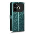 For Tecno Pova 6 Neo Honeycomb Dot Texture Leather Phone Case(Green) - 3