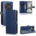 For Tecno Spark 30C 4G Honeycomb Dot Texture Leather Phone Case(Blue) - 1