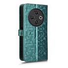 For Tecno Spark 30C 4G Honeycomb Dot Texture Leather Phone Case(Green) - 3