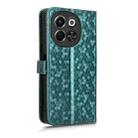 For Tecno Pova 6 Neo 5G / Spark 30 5G Honeycomb Dot Texture Leather Phone Case(Green) - 3