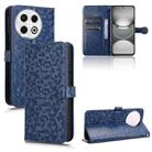 For Tecno Spark 30 Pro 4G Honeycomb Dot Texture Leather Phone Case(Blue) - 1