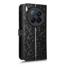For Tecno Camon 40 Premier Honeycomb Dot Texture Leather Phone Case(Black) - 3