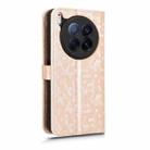 For Tecno Camon 40 Premier Honeycomb Dot Texture Leather Phone Case(Gold) - 3