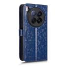 For Tecno Camon 40 Premier Honeycomb Dot Texture Leather Phone Case(Blue) - 3