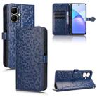 For Tecno Pop 10 / Infinix Smart 10 4G Honeycomb Dot Texture Leather Phone Case(Blue) - 1