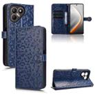 For Tecno Pova 7 4G Honeycomb Dot Texture Leather Phone Case(Blue) - 1