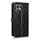 For Tecno Pova 7 Pro 5G Honeycomb Dot Texture Leather Phone Case(Black) - 3