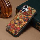 For iPhone 16 Dual Card Slot Holder Phone Case(Autumn Yellow) - 2