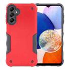 For Samsung Galaxy A15 Non-slip Shockproof Armor Phone Case(Red) - 1
