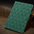 For Samsung Galaxy Tab A9 Diamond Texture Embossed Leather Tablet Case(Green) - 2