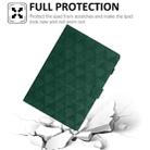 For Samsung Galaxy Tab A9 Diamond Texture Embossed Leather Tablet Case(Green) - 7