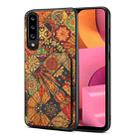 For Samsung Galaxy A20s Dual Card Slot Holder Phone Case(Autumn Yellow) - 1