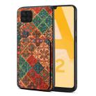 For Samsung Galaxy A22 Dual Card Slot Holder Phone Case(Winter Blue) - 1
