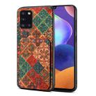 For Samsung Galaxy A31 Dual Card Slot Holder Phone Case(Winter Blue) - 1