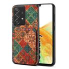 For Samsung Galaxy A33 5G Dual Card Slot Holder Phone Case(Winter Blue) - 1