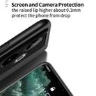 For Realme GT 7 Global Classic Tilt Strip Grain Magnetic PC Hybrid TPU Phone Case(Black) - 3