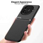 For vivo iQOO Z9 Classic Tilt Strip Grain Magnetic Shockproof PC + TPU Phone Case(Black) - 2