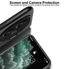 For vivo iQOO Z9 Classic Tilt Strip Grain Magnetic Shockproof PC + TPU Phone Case(Black) - 3