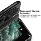 For vivo X200 Pro Classic Tilt Strip Grain Magnetic PC Hybrid TPU Phone Case(Blue) - 3