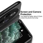 For vivo Y300 Pro Classic Tilt Strip Grain Magnetic PC Hybrid TPU Phone Case(Black) - 3