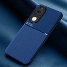 For vivo S20 Pro Classic Tilt Strip Grain Magnetic PC Hybrid TPU Phone Case(Blue) - 1