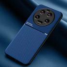 For Xiaomi 13 Ultra Classic Tilt Strip Grain Magnetic Shockproof PC + TPU Phone Case(Blue) - 1