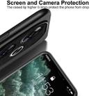 For Xiaomi Redmi Turbo 3 Classic Tilt Strip Grain Magnetic Shockproof PC + TPU Phone Case(Black) - 3