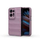 For OPPO Find N2 Magic Shield Fold PC Shockproof Phone Case(Purple) - 1