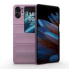 For OPPO Find N2 Flip Magic Shield Fold PC Shockproof Phone Case(Purple) - 1