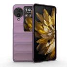 For OPPO Find N3 Flip Magic Shield Fold PC Shockproof Phone Case(Purple) - 1