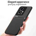 For Honor 90 GT Classic Tilt Strip Grain Magnetic Shockproof PC + TPU Phone Case(Black) - 2