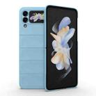 For Samsung Galaxy Z Flip3 5G Magic Shield Fold PC Shockproof Phone Case(Light Blue) - 1