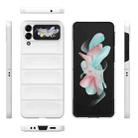 For Samsung Galaxy Z Flip4 5G Magic Shield Fold PC Shockproof Phone Case(White) - 1