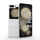 For Samsung Galaxy Z Flip5 5G Magic Shield Fold PC Shockproof Phone Case(White) - 1