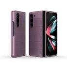 For Samsung Galaxy Z Fold5 5G Magic Shield Fold PC Shockproof Phone Case(Purple) - 1