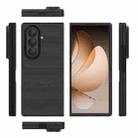 For Samsung Galaxy Z Fold7 5G Magic Shield Fold PC Shockproof Phone Case(Black) - 3
