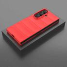 For Samsung Galaxy Z Fold7 5G Magic Shield Fold PC Shockproof Phone Case(Red) - 2