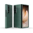 For Samsung Galaxy Z Fold7 5G Magic Shield Fold PC Shockproof Phone Case(Dark Green) - 1