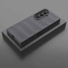 For Samsung Galaxy Z Fold7 5G Magic Shield Fold PC Shockproof Phone Case(Dark Grey) - 2