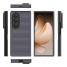 For Samsung Galaxy Z Fold7 5G Magic Shield Fold PC Shockproof Phone Case(Dark Grey) - 3