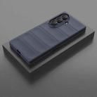 For Samsung Galaxy Z Fold7 5G Magic Shield Fold PC Shockproof Phone Case(Dark Blue) - 2