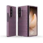 For Samsung Galaxy Z Fold7 5G Magic Shield Fold PC Shockproof Phone Case(Purple) - 1