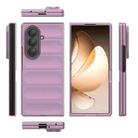 For Samsung Galaxy Z Fold7 5G Magic Shield Fold PC Shockproof Phone Case(Purple) - 3