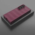For Samsung Galaxy Z Fold7 5G Magic Shield Fold PC Shockproof Phone Case(Wine Red) - 2
