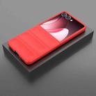 For Samsung Galaxy Z Flip7 5G Magic Shield Fold PC Shockproof Phone Case(Red) - 2