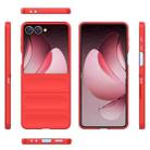 For Samsung Galaxy Z Flip7 5G Magic Shield Fold PC Shockproof Phone Case(Red) - 3